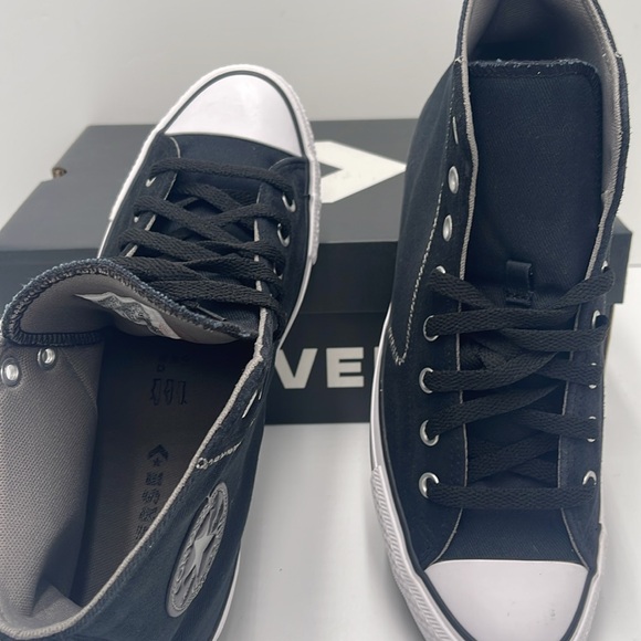 Converse Men’s Chuck Taylor All Star Mix Material 'Black' - A08186C Expeditedshi - Picture 12 of 16